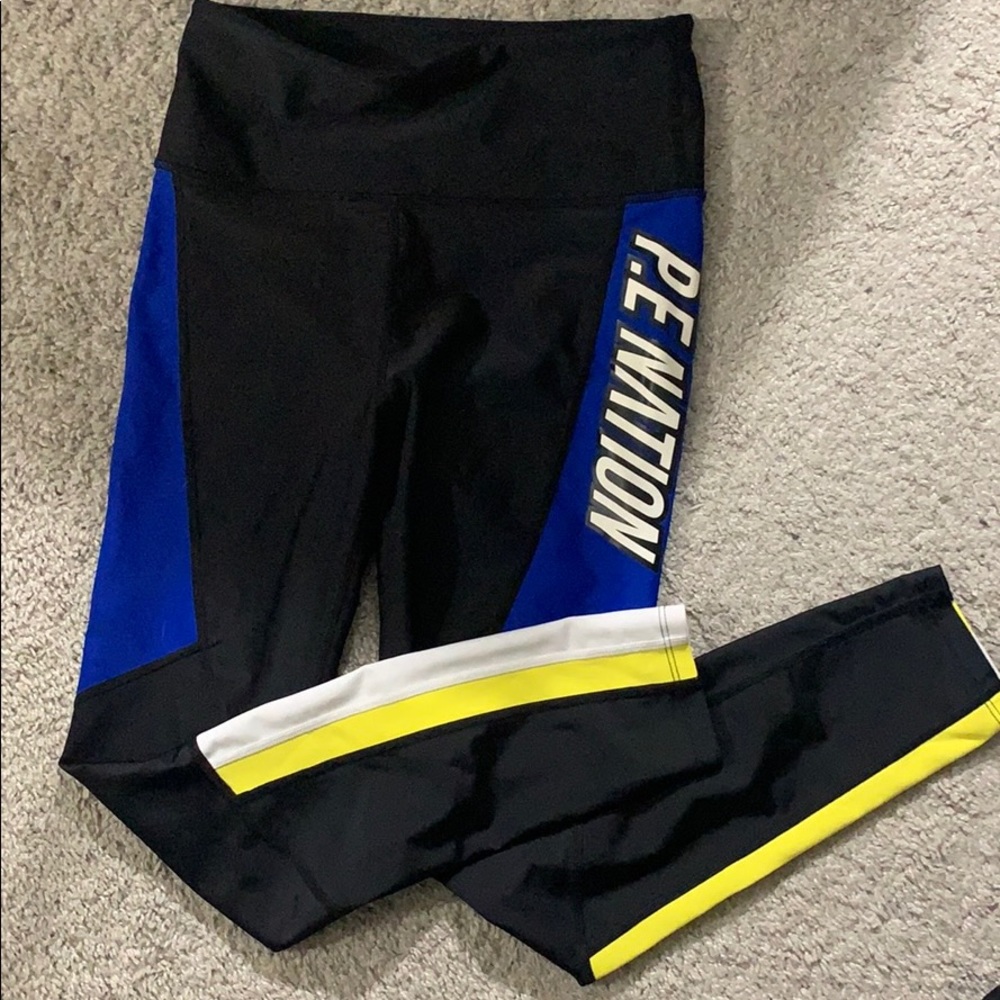 COPY - PE Nation leggings small black yellow